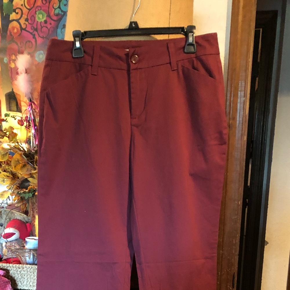 Burgandy Pants T1